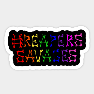 #ReaperSavages Sticker